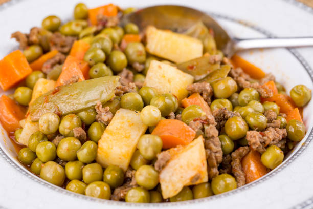 Etli Bezelye Yemeği